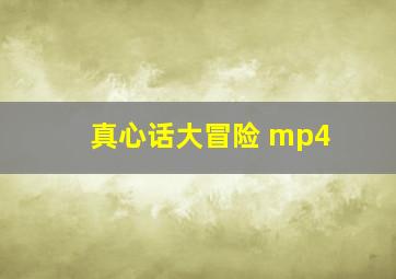 真心话大冒险 mp4